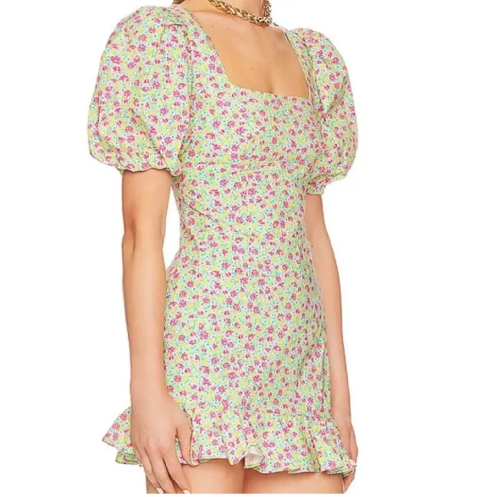 Lovers and Friends Luella Mini Dress in Millie Floral Multi size XXS Revolve - Image 4