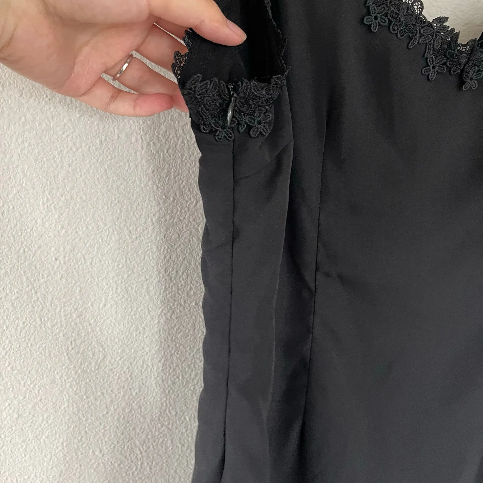 Superdown Bleu Mini Dress Black (Size L) - Image 7