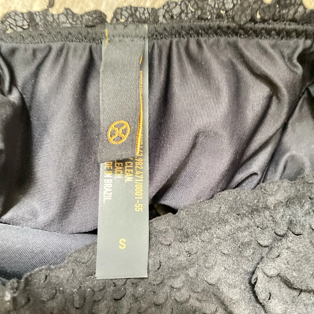 Vix Black Scales Buttons Hot Pant Brazilian Sz S - Image 6