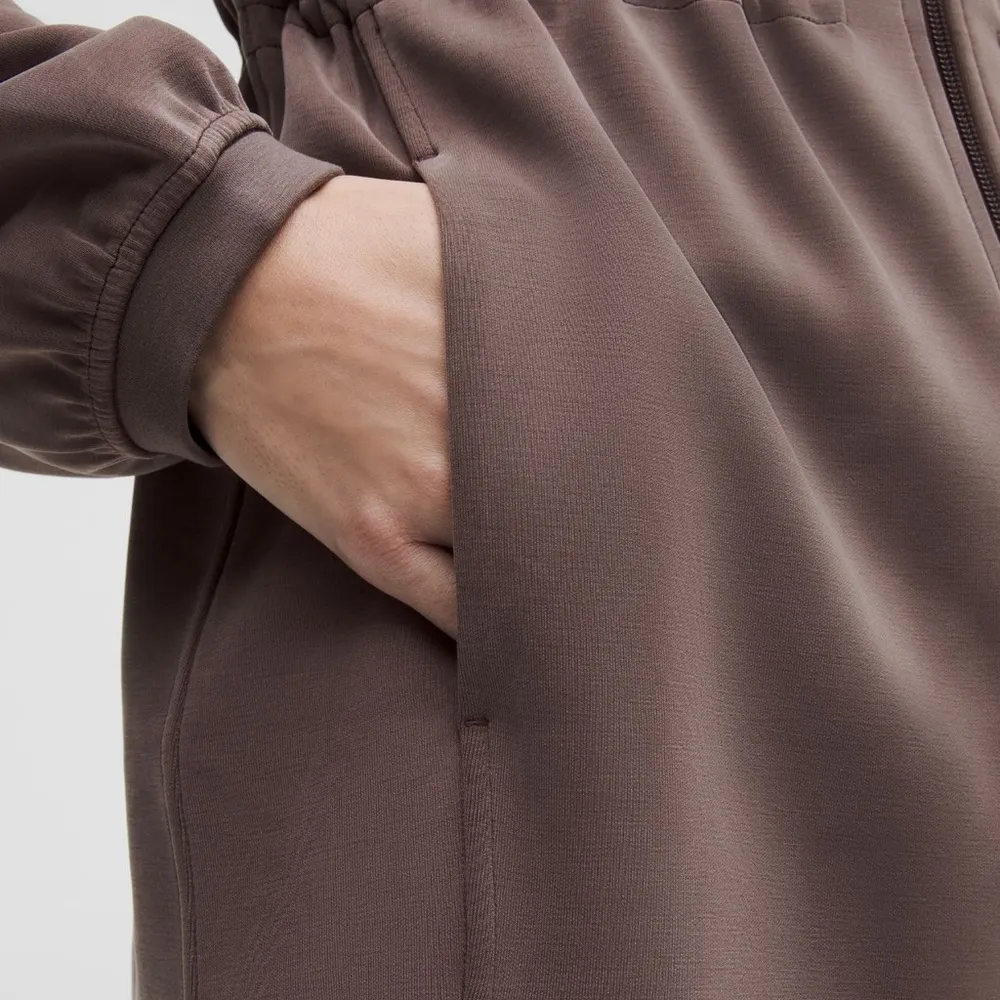 Lululemon NWT SoftStream Cinch Waist Full Zip Expresso - Image 4