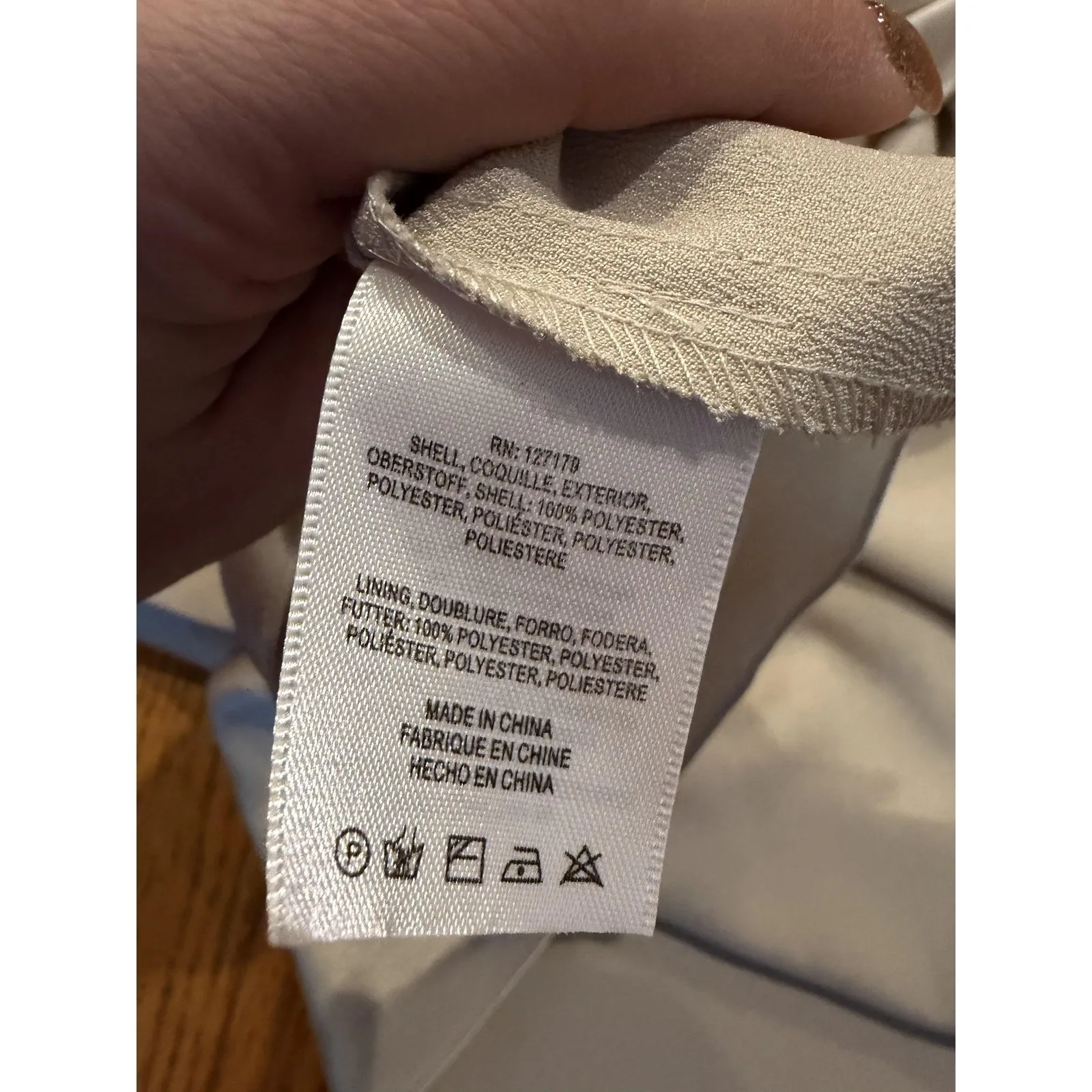 Jenny Yoo Lena Dress Womens 10 Latte Satin One Shoulder Gown Bridesmaid Formal - Image 6