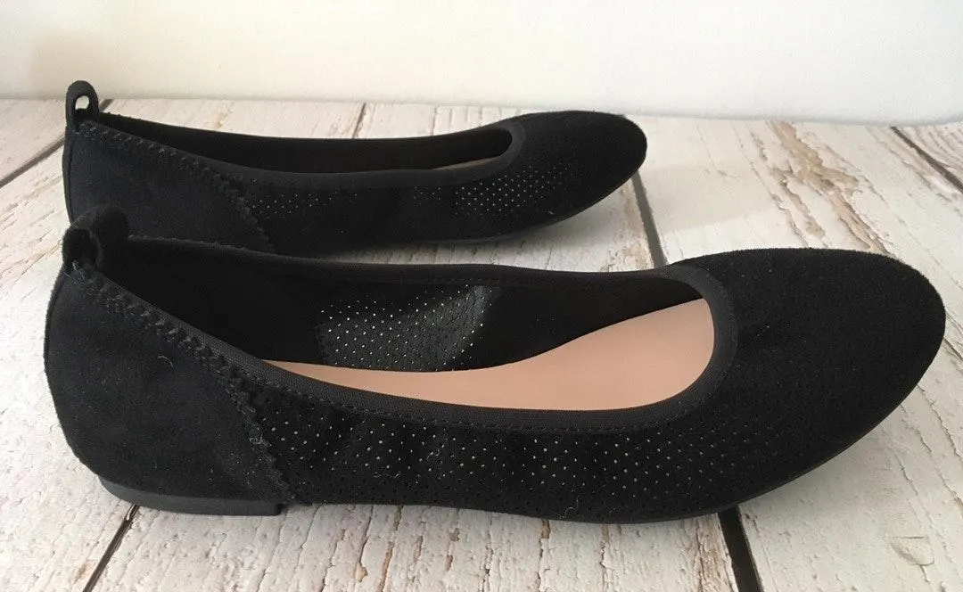 Black Ballet Flats Size 8.5 - Image 4