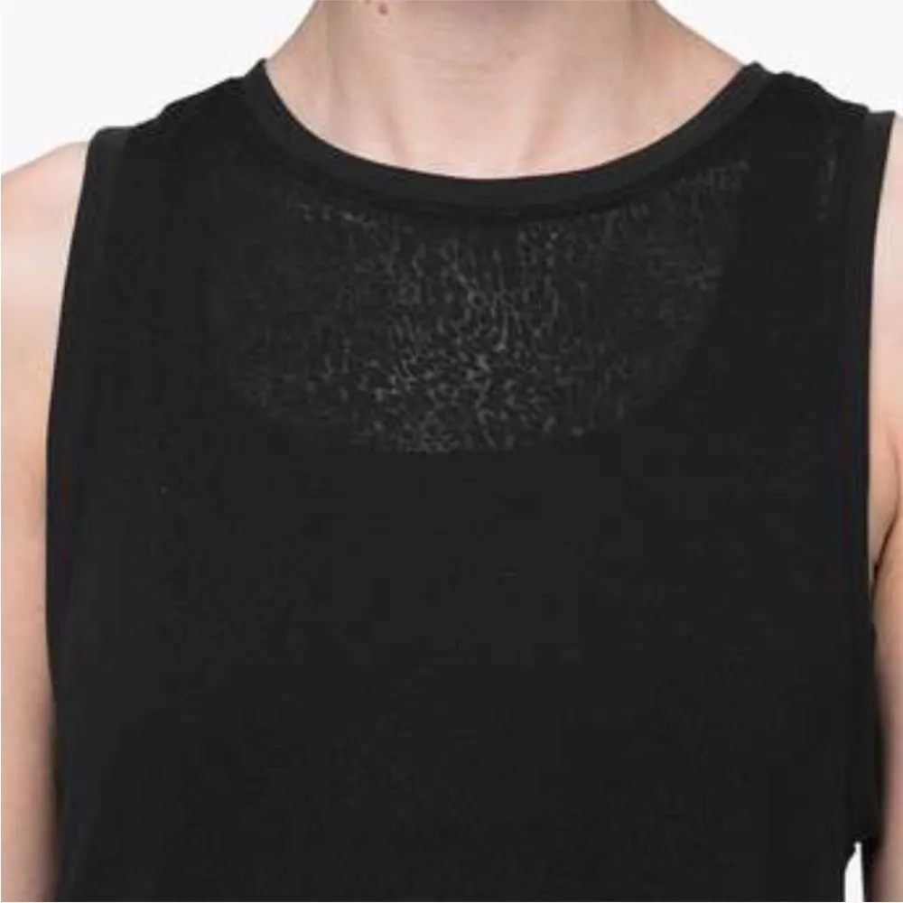 Lululemon Meet Halfway Tank Polar Shift Veil Black Open Back Spotted S - Image 2