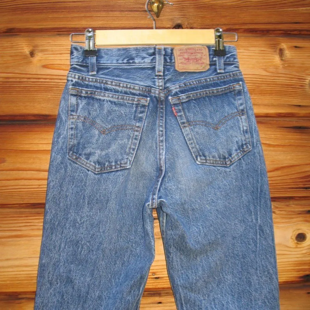 Vintage  80s 701 Student Fit Jeans - Image 6