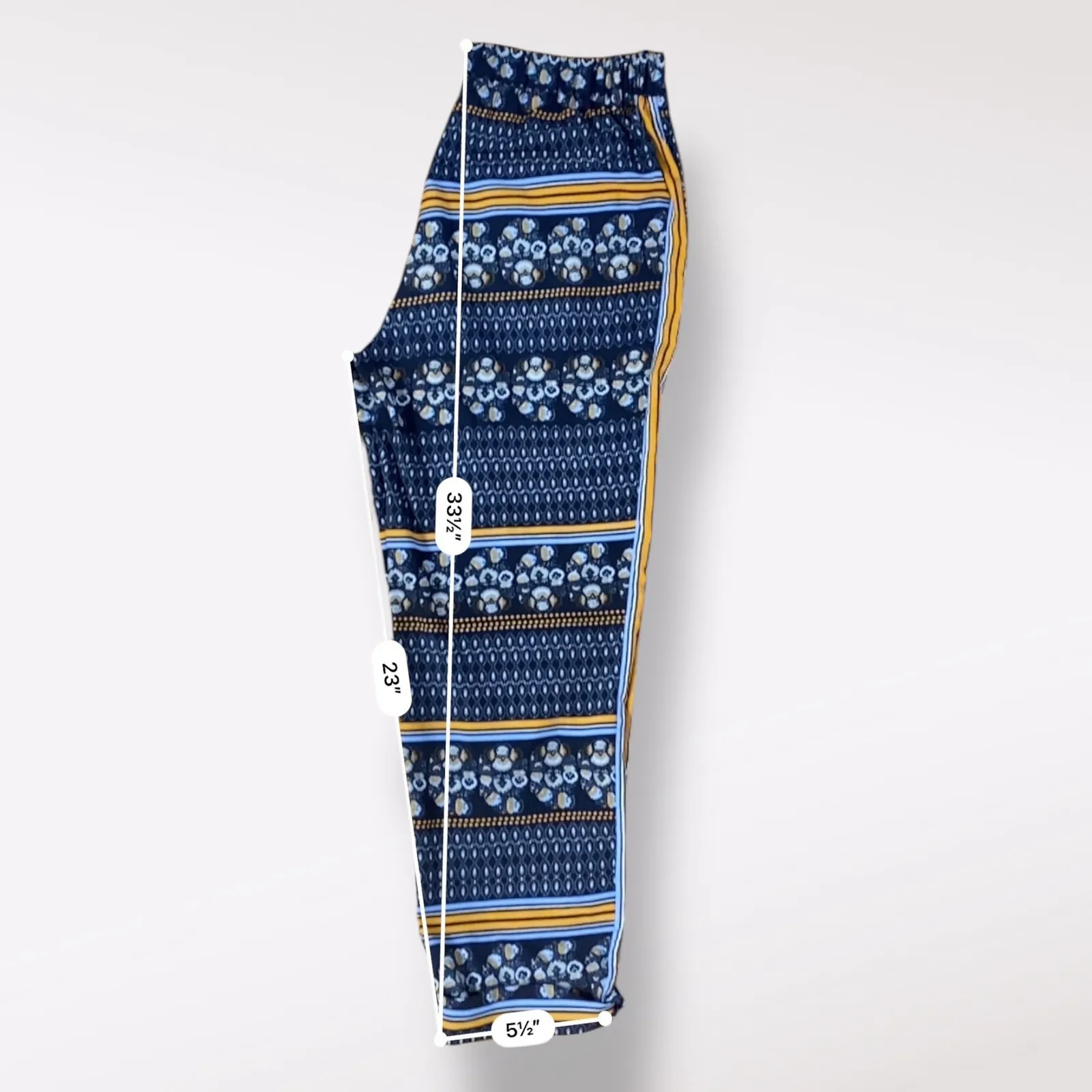 Anthropologie Elevenses NWOT High Rise Ankle Tie Jogger‎ Womens Size 4 - Image 4