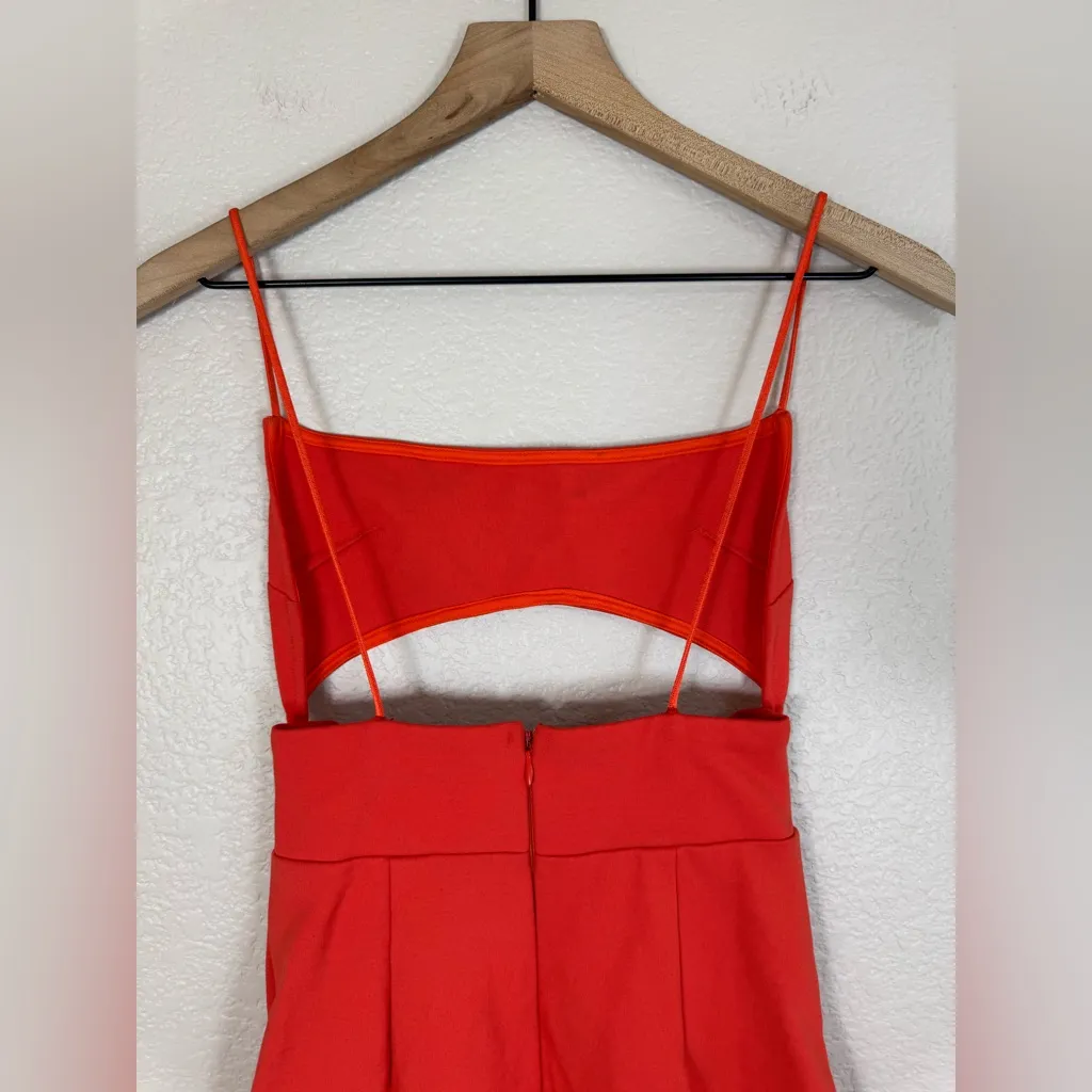 Revolve Superdown Trista Cut out Mini Dress in Poppy Orange Red size Small - Image 12