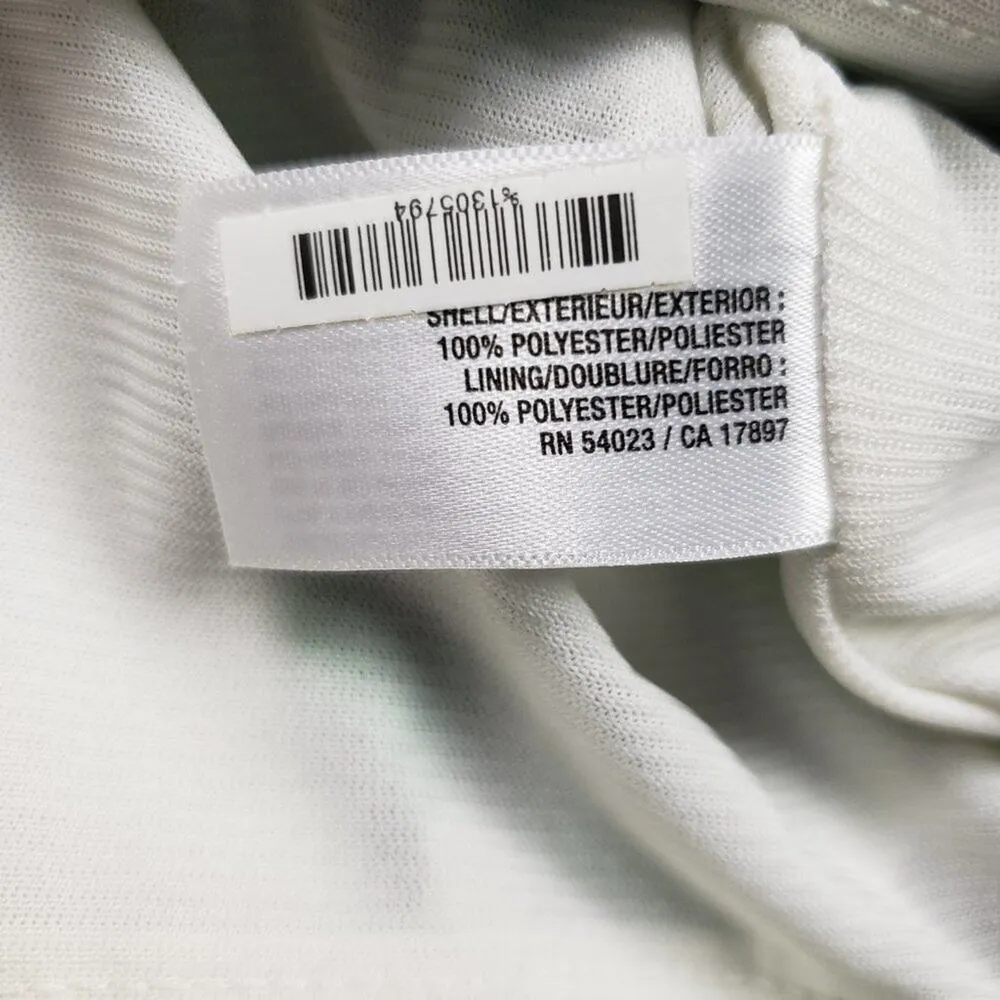 Old Navy Green, Navy Blue & White Geometric Long Sleeve Slip Dress Size XS - Image 9