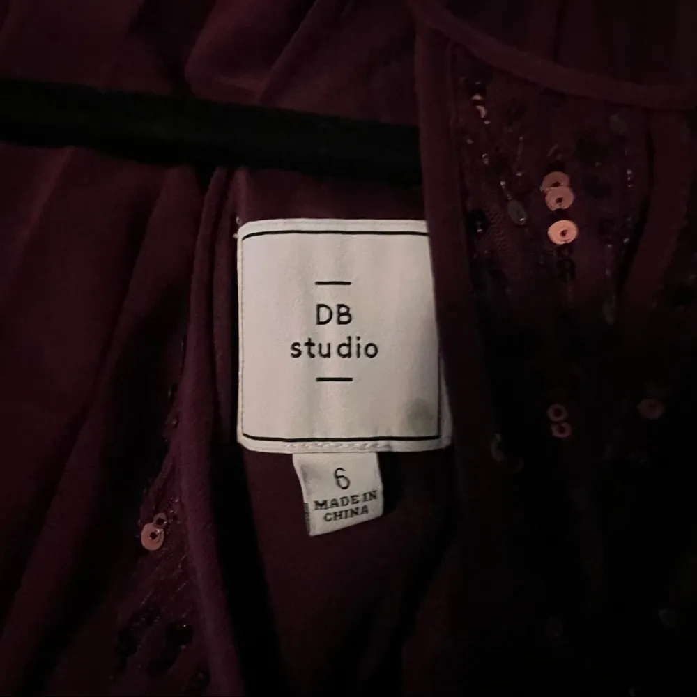 David’s Bridal Studio Sequin Keyhole High-Neck Jersey
Dress, New with Tags - Image 6