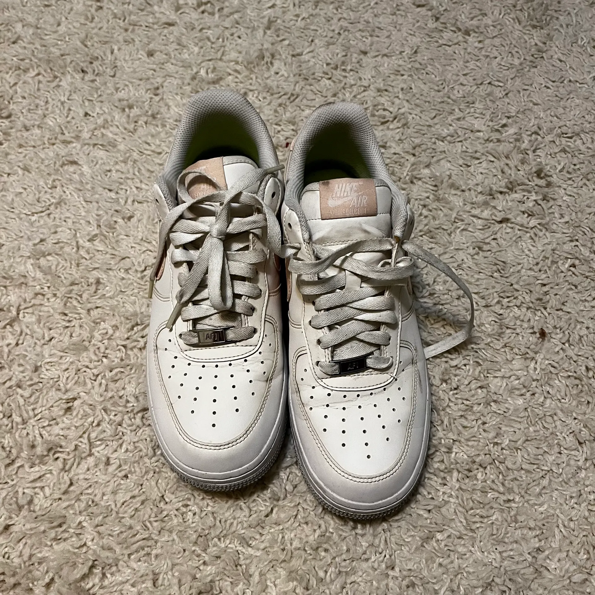Air Force 1 Low Next Nature White Pale Coral Size 9 - Image 2