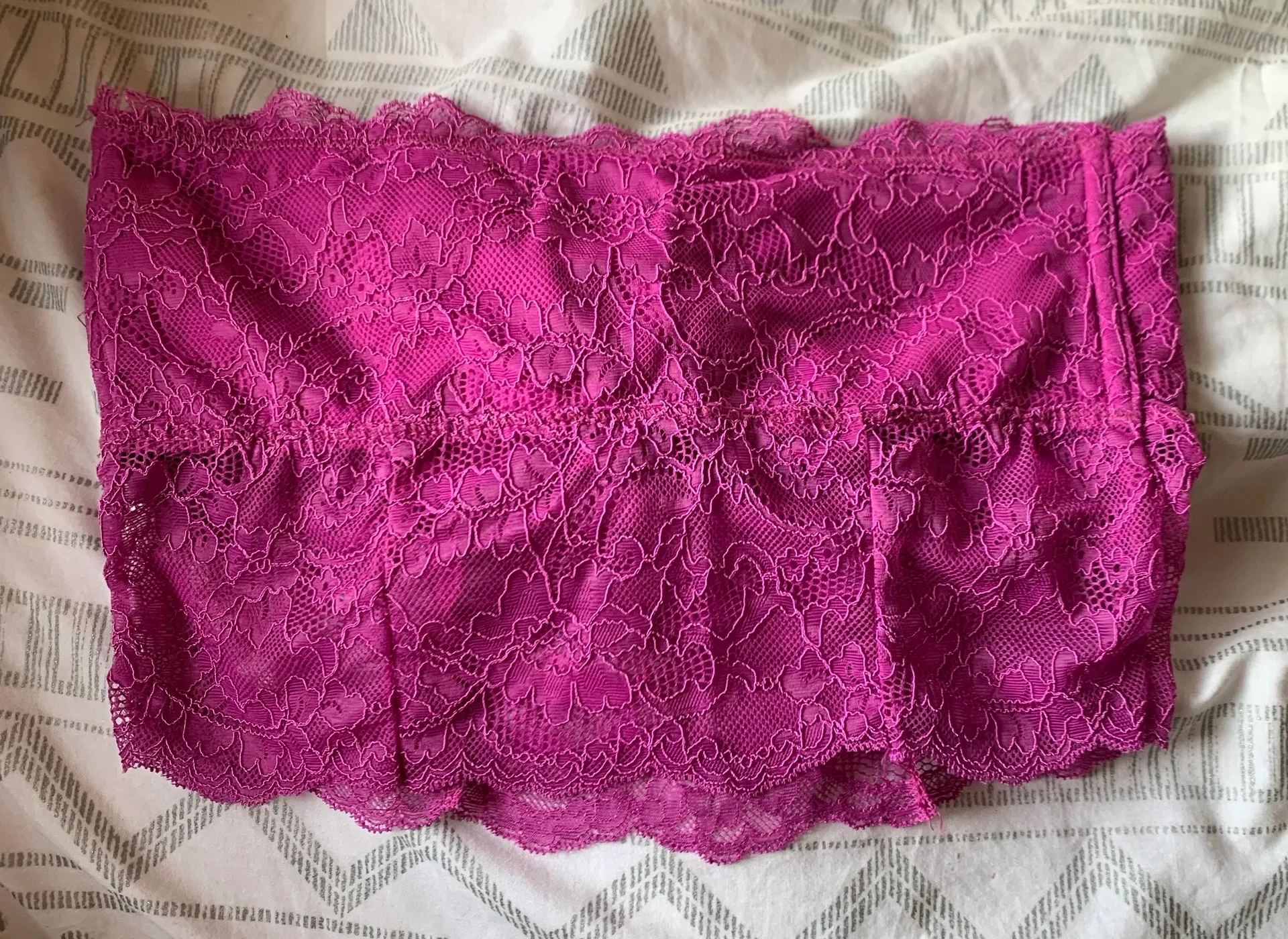 NWOT AWO Lace Bandeau Top - Image 2