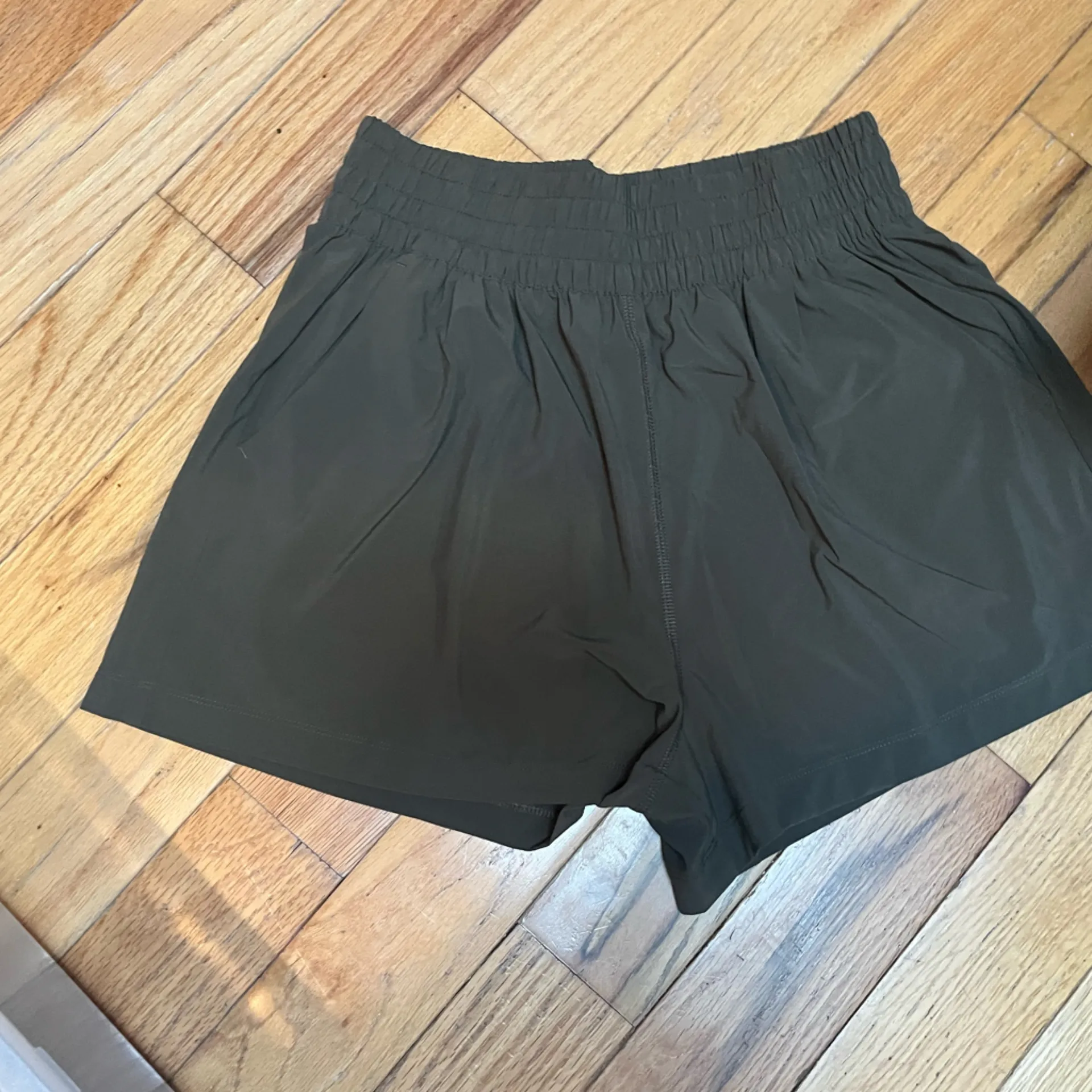 Vuori Olive Green Athletic Shorts - Image 6