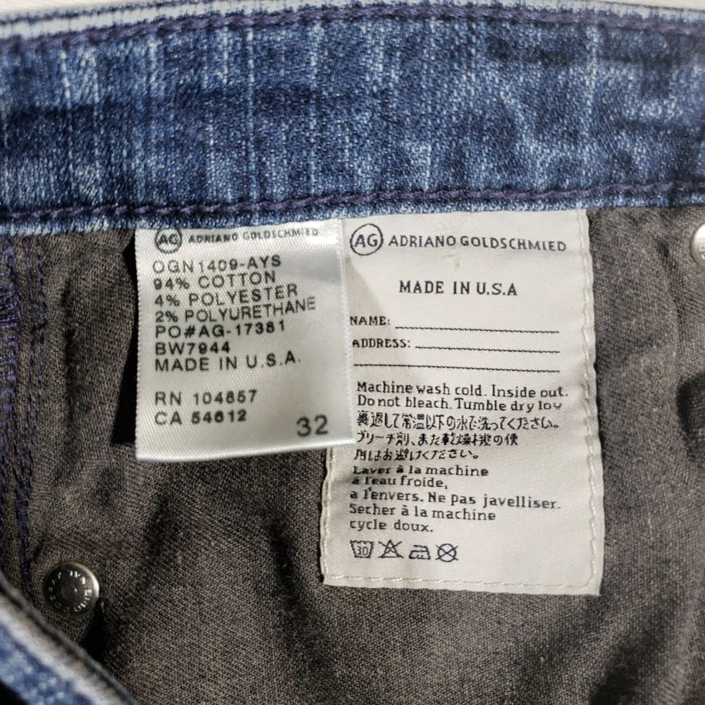 ADRIANO GOLDSCHMIED The City Shorts Denim Size 32 - Image 8