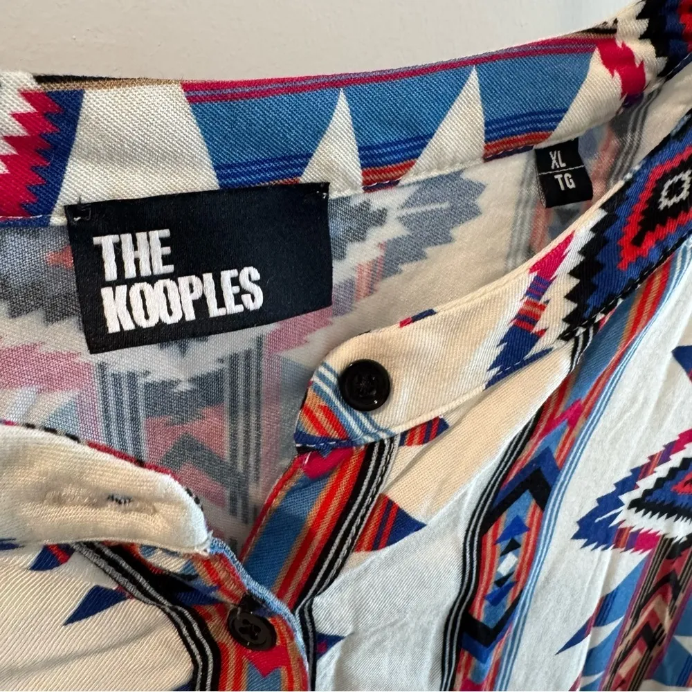 The Kooples Herren Southwest Printed Tiered Maxi Dress Size XL - Image 8