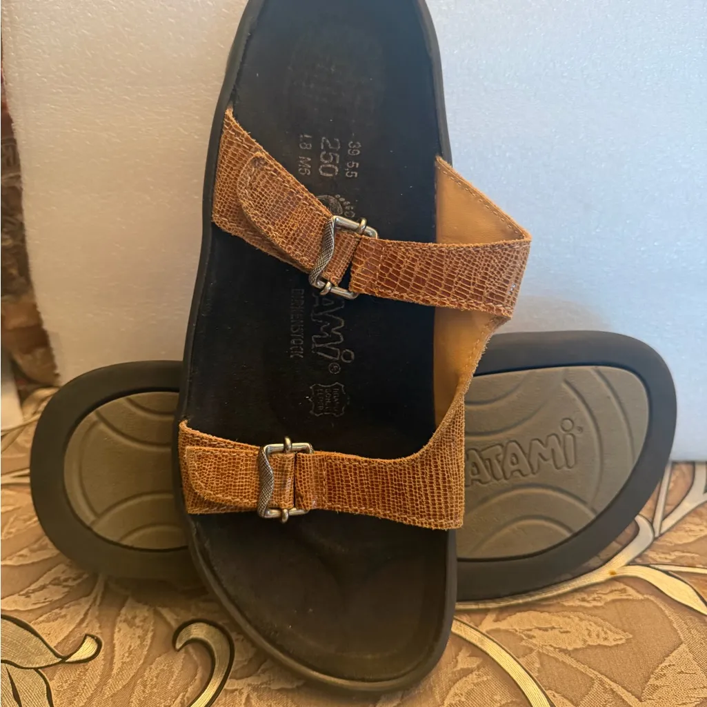 Birkenstock Tan Sandals - Image 6