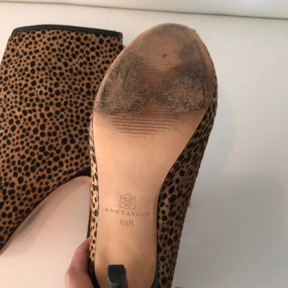 Ann Taylor leopard cheetah animal bootie (Nadia) - Image 8