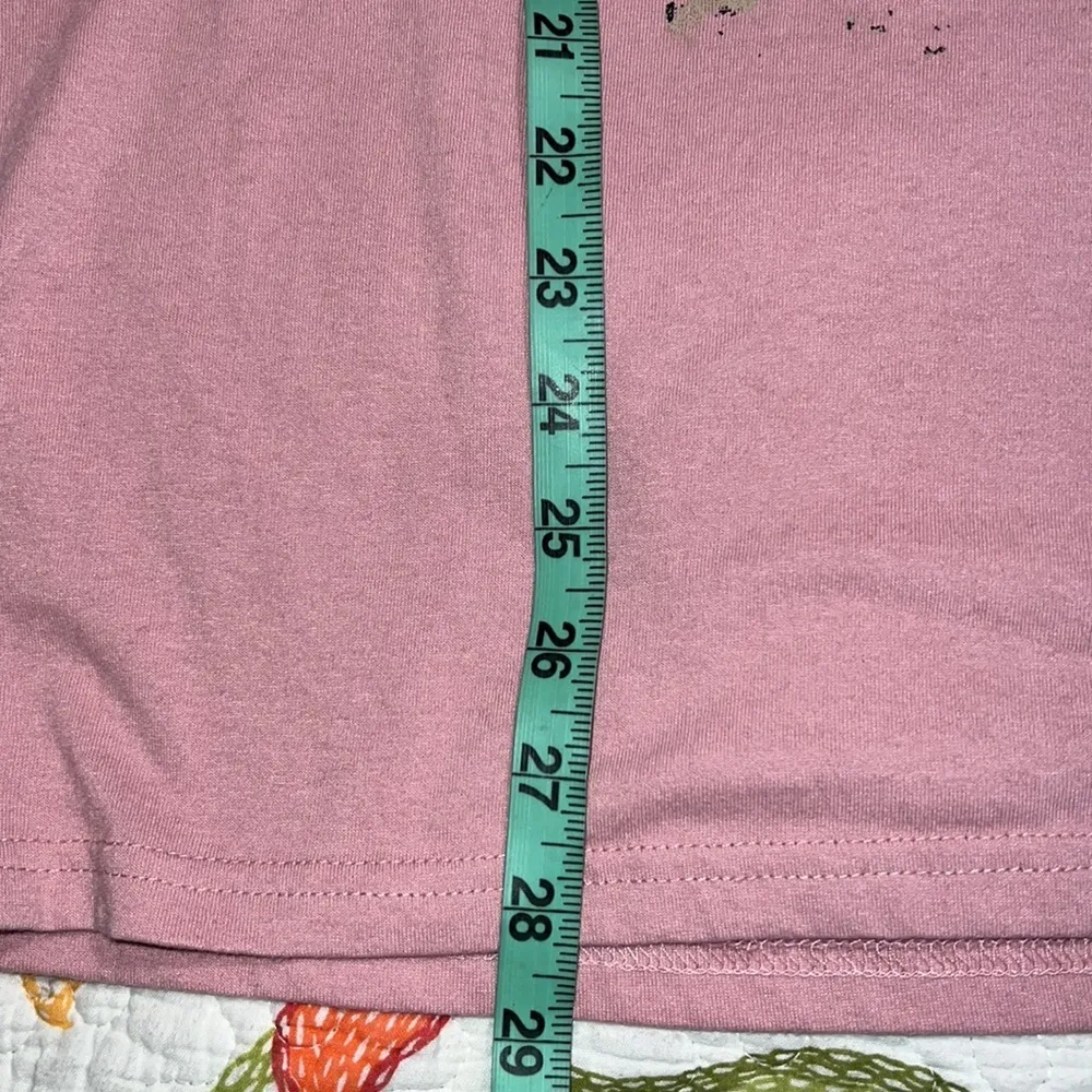 Women’s size large cheetah print flag t - Image 6