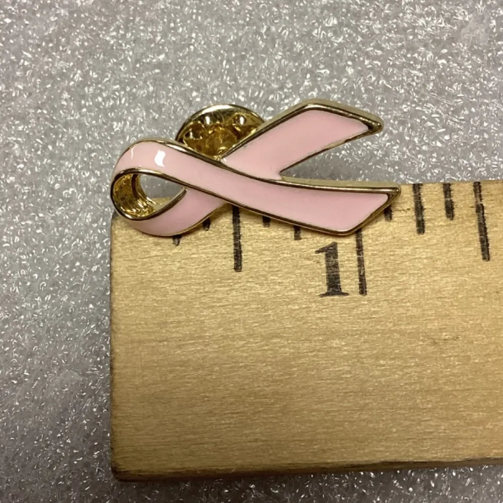 $3 Bundled * Pink Gold Breast Cancer Pin * NEW - Image 4