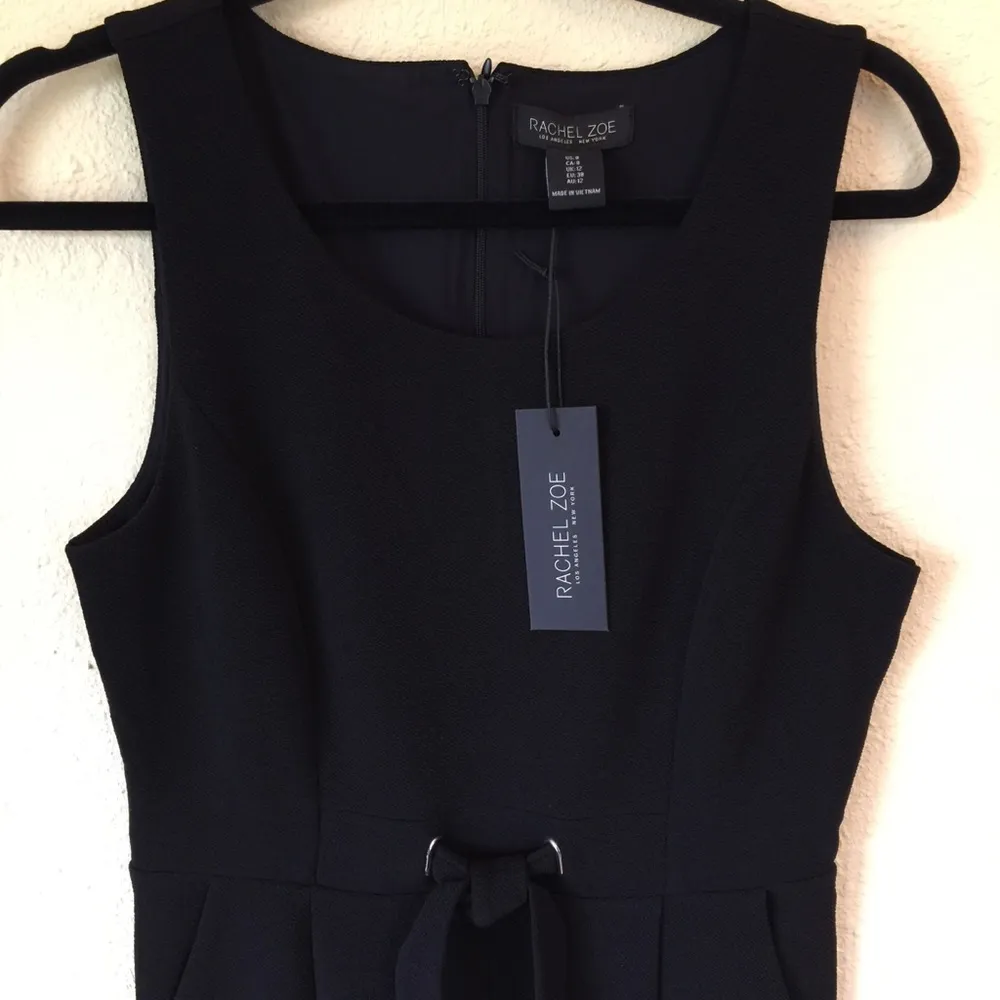 Rachel Zoe Black Cropped Jumpsuit 8 - Image 4
