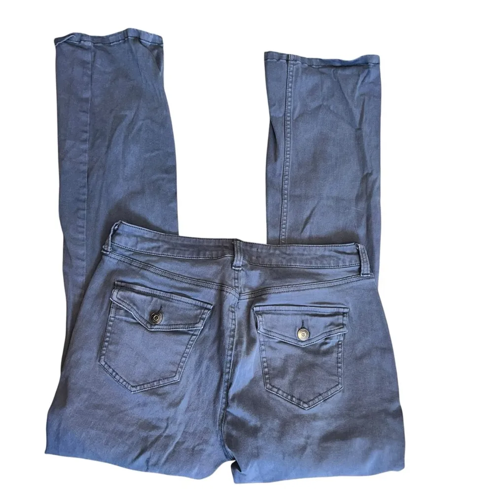 Gray Sonoma Pants Jeans Casual Everyday Design Slim Boot Style Women’s Large 12! - Image 2