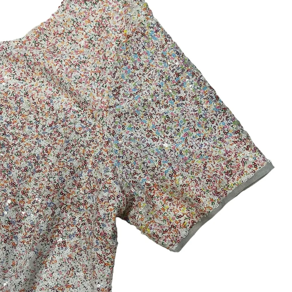 Live! Always Isaac Sequin T-Shirt, Sz L - Image 12