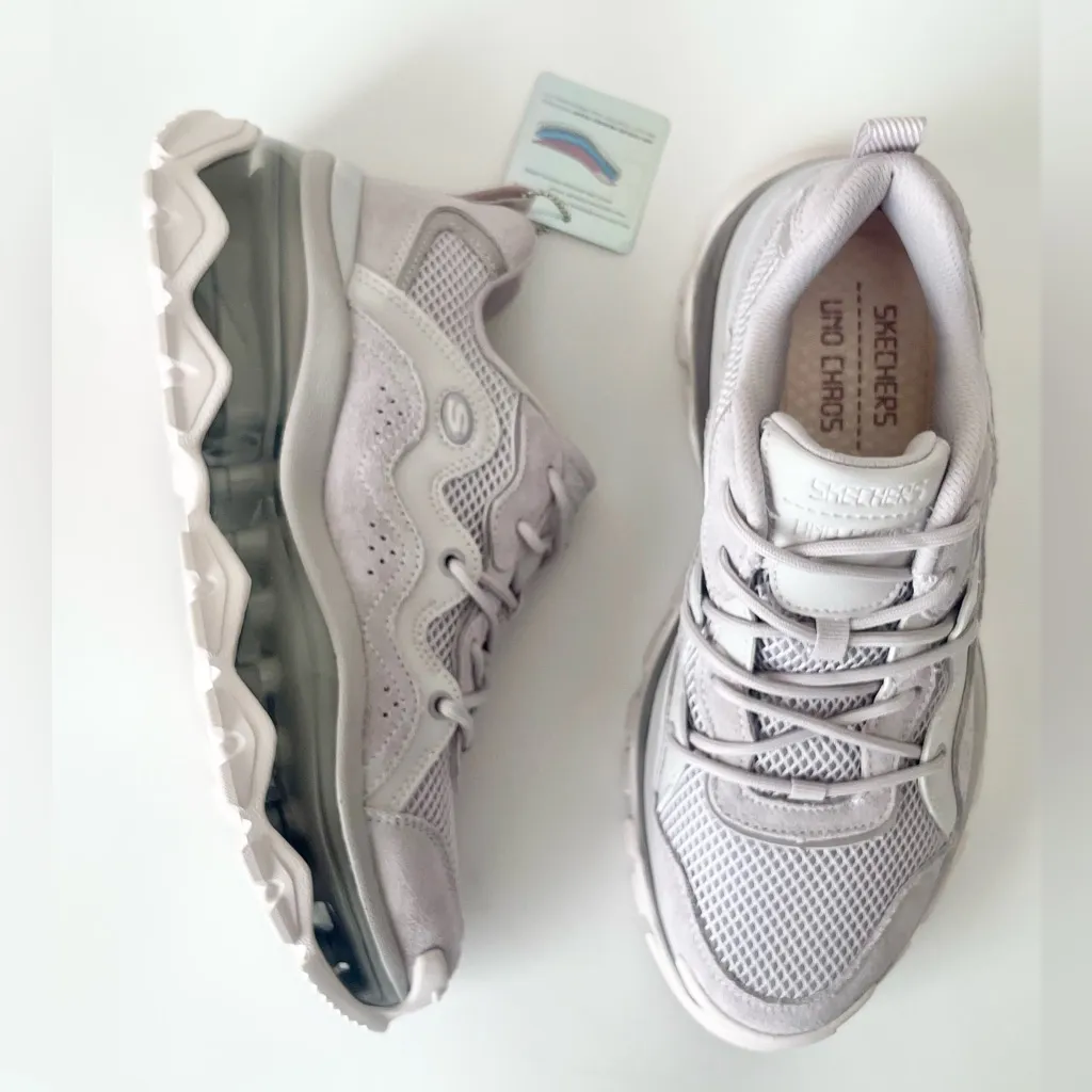 Skechers Uno Chaos Lavender Shoes Sneakers NEW 9 - Image 3