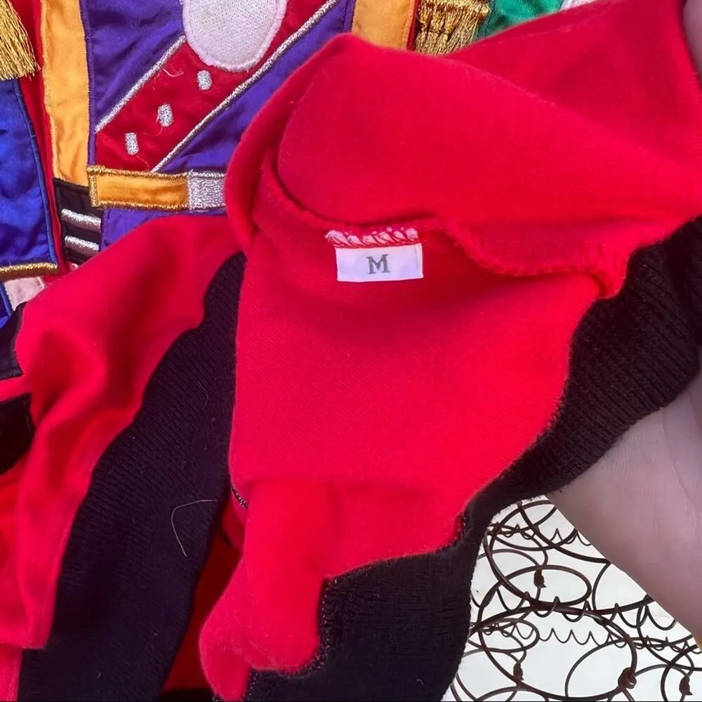 Vintage 90s Marisa Christina holiday Christmas nutcrackers sweatshirt Red Size M - Image 7