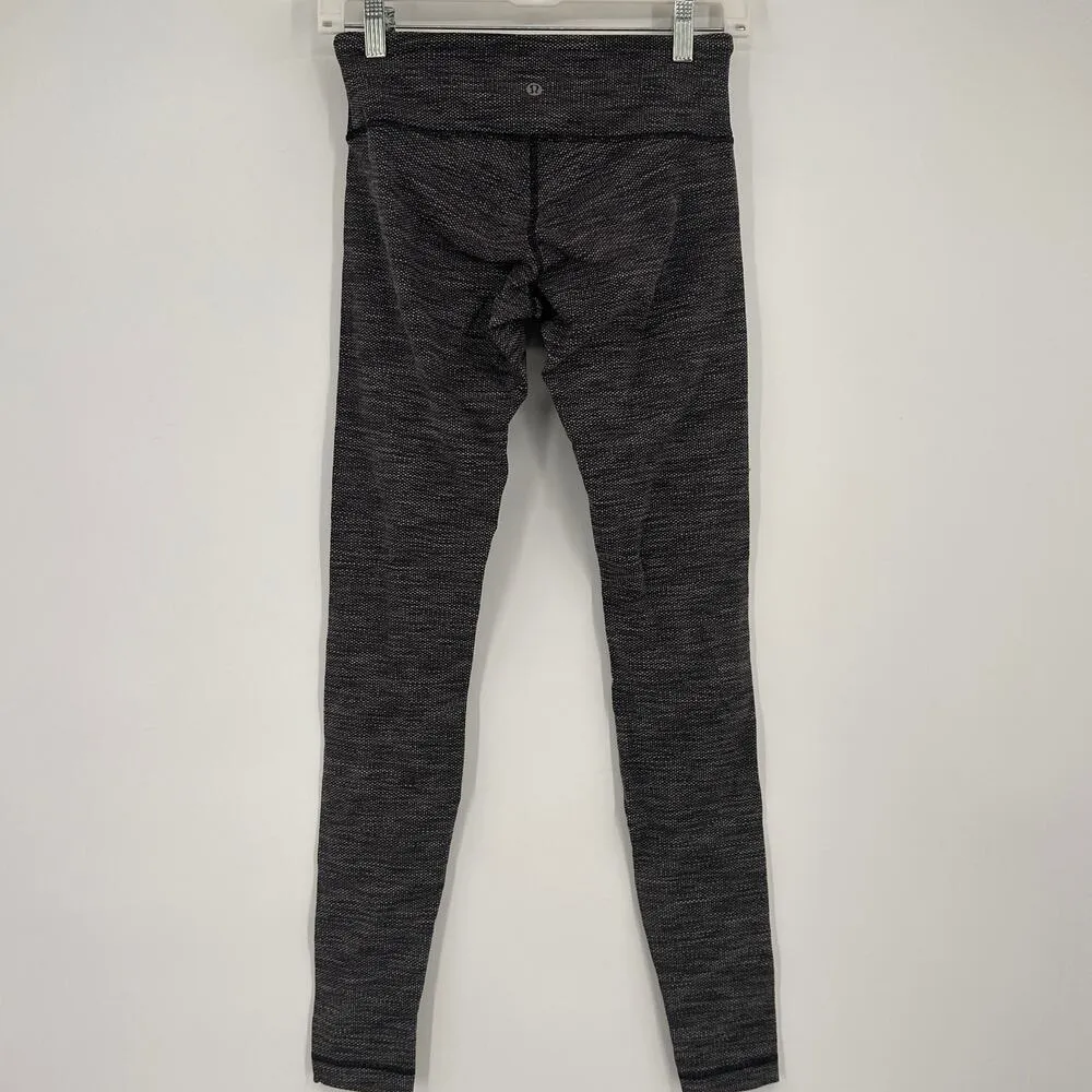 Lululemon Wunder Under Align Heathered Grey Leggings Size 4 - Image 5
