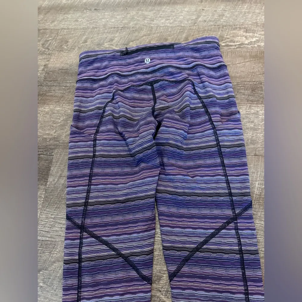 Lululemon Speed Tight IV Space Dye Twist Ultra Violet Leggings - Image 8