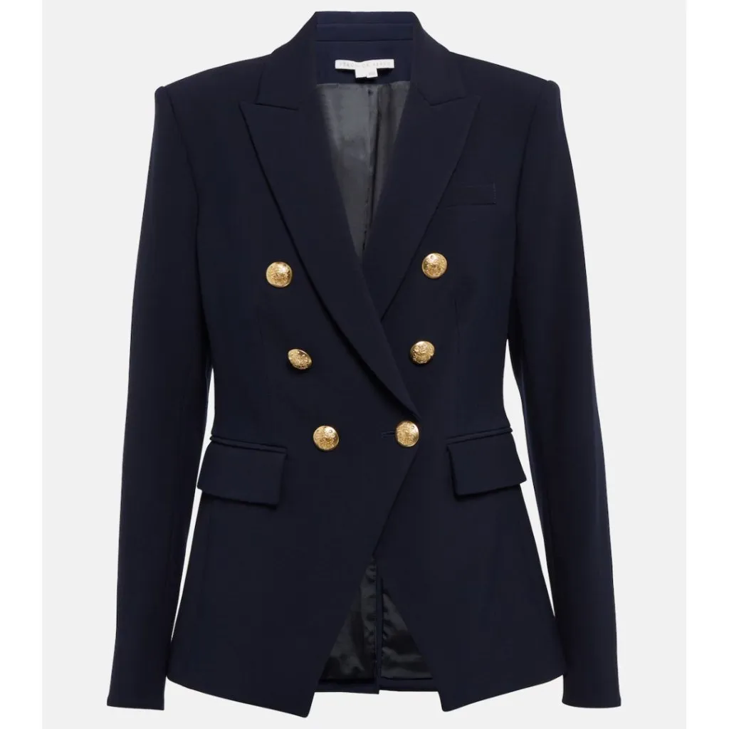 Veronica Beard NWT  Miller Dickey Jacket Size 00 Navy Blue - Image 7