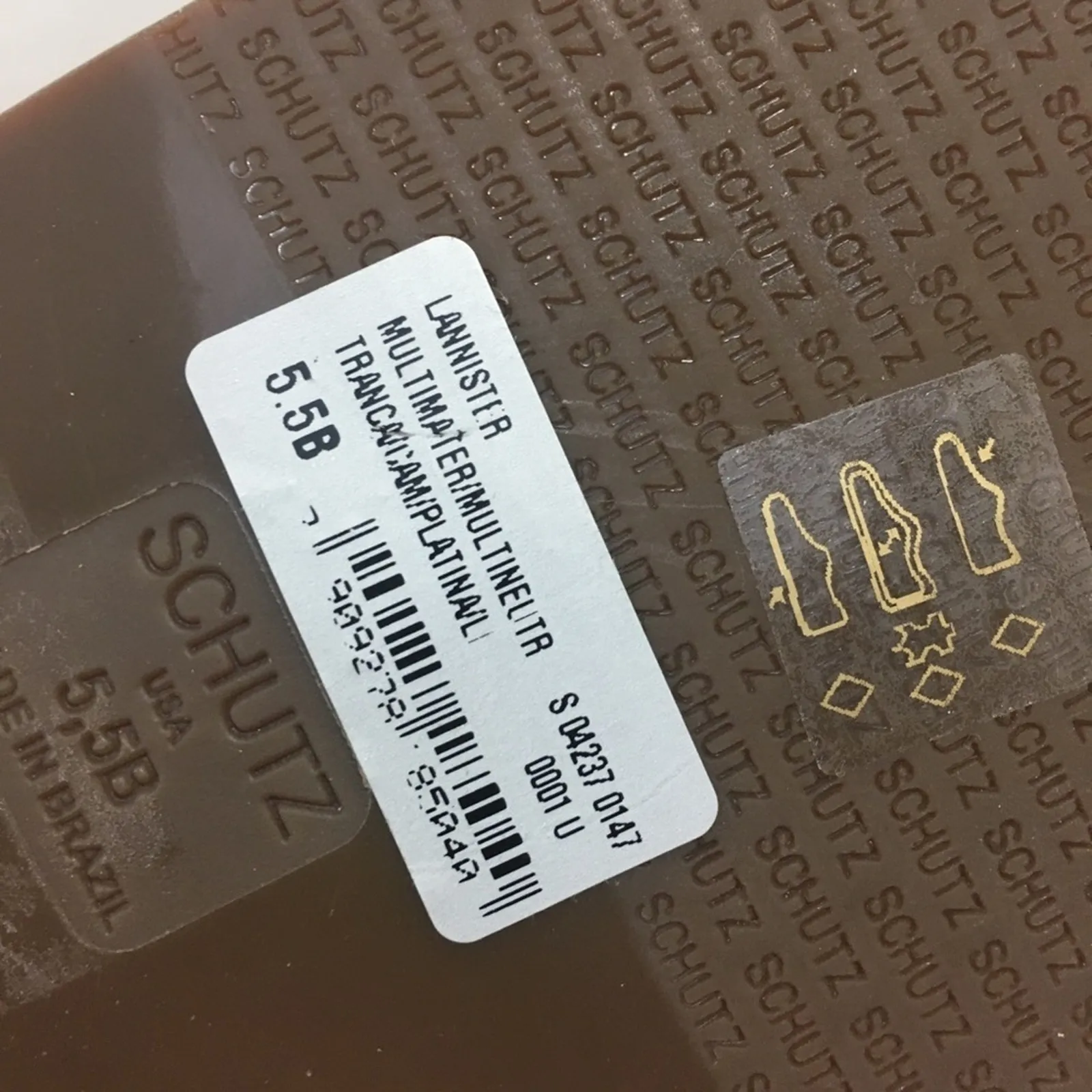 NWT Schutz strappy Lannister embroidered sandals - Image 6