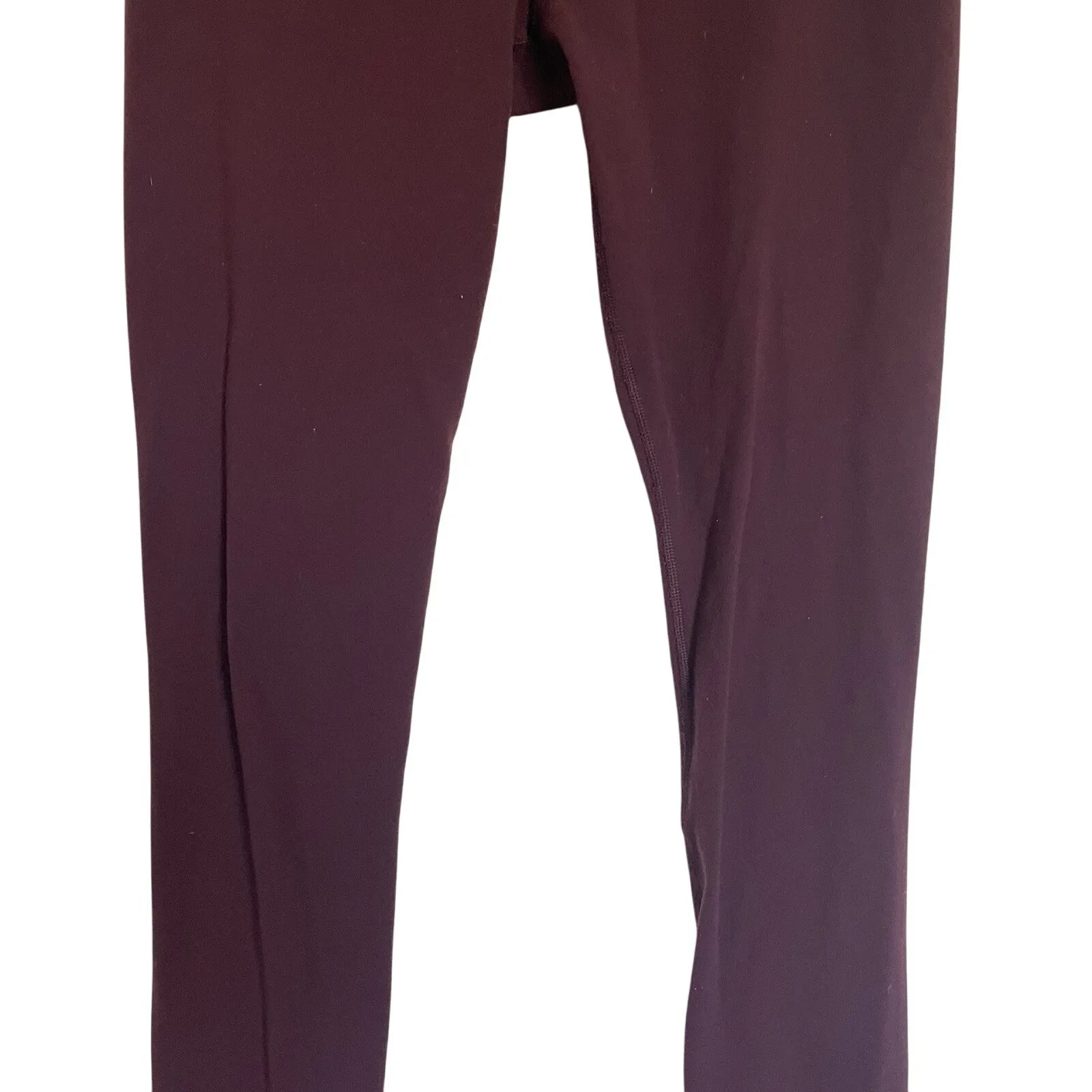 Lululemon Align Leggings Burgundy High Rise Full Length Athleisure Women Size 4 - Image 7