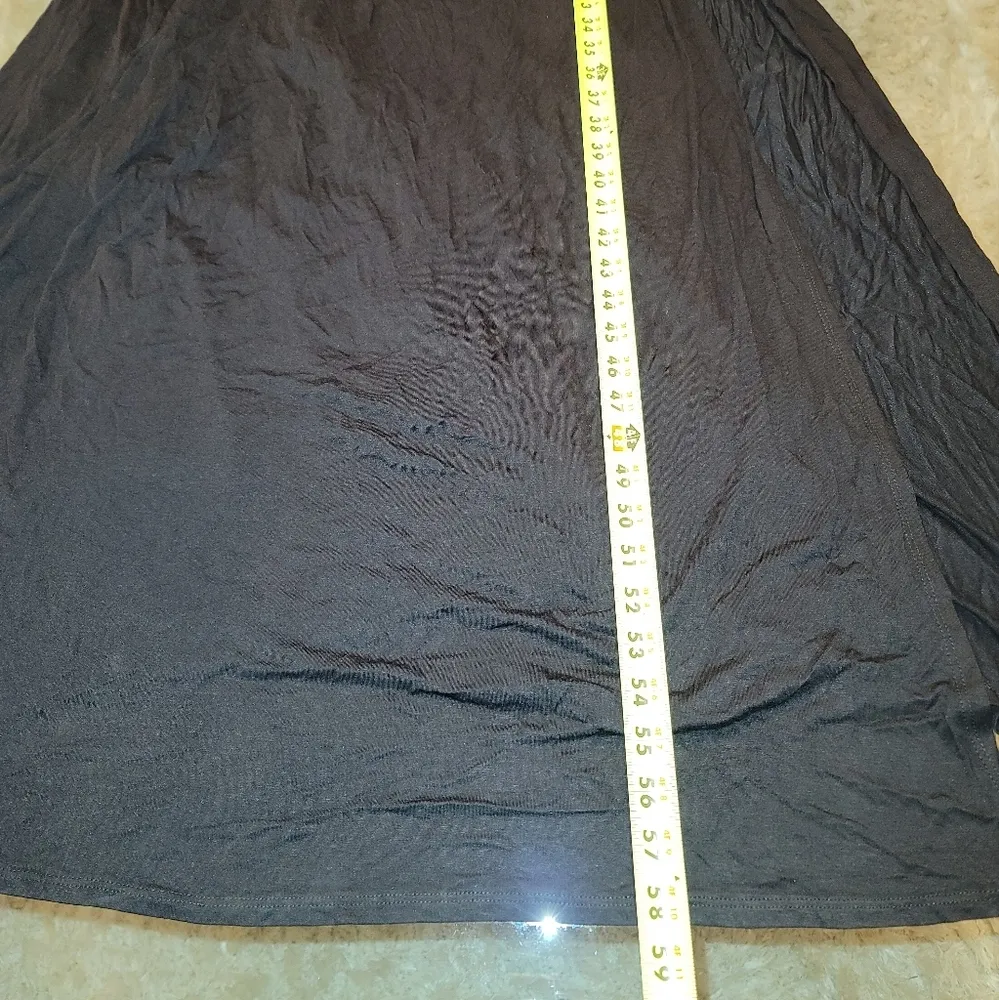 Boutique Sexy Diva Women Blue & Black Polyester Long Sleeve Long Maxi Dress M Size M - Image 11