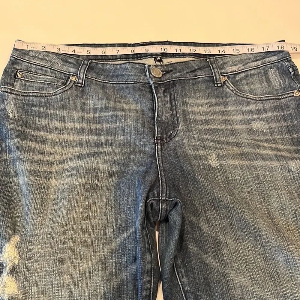 Kut From The Kloth Straight Leg Mid Rise Size 14 - Image 4