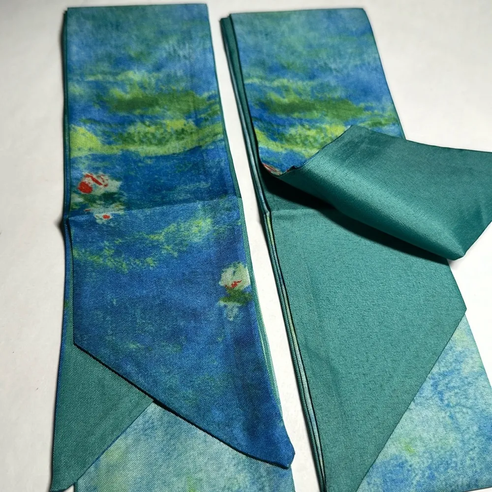 Two Thin Scarves / Hair Bands / Scarves - Image 2