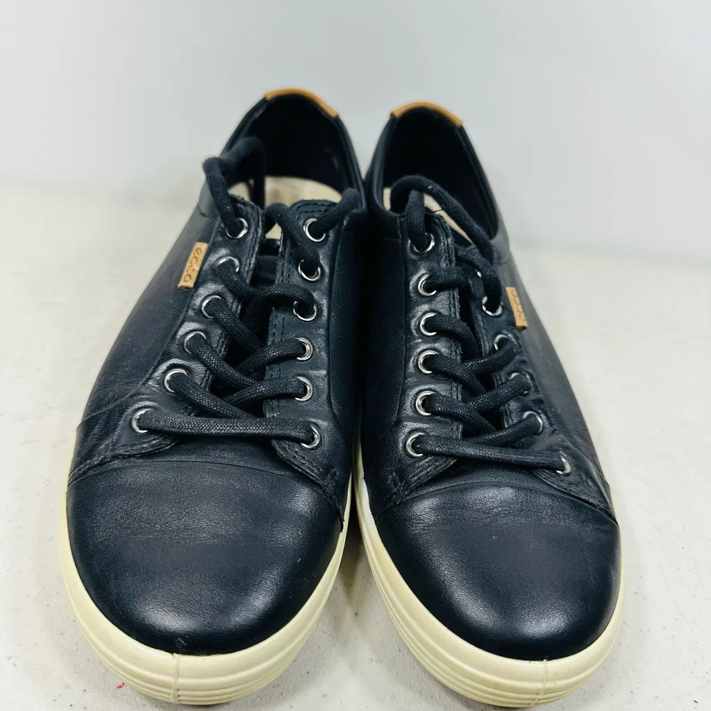 ECCO Soft 7 Shoes Womens Size 10 Leather Low Top Comfort 430003 Sneakers - Image 2
