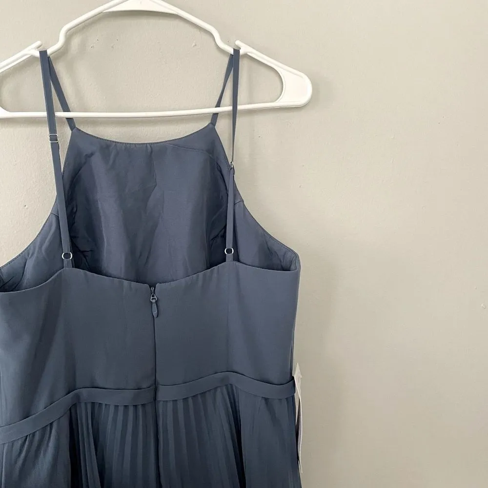 Azazie Lenon Midnight custom dress small bridesmaid formal prom dress adjustable - Image 6