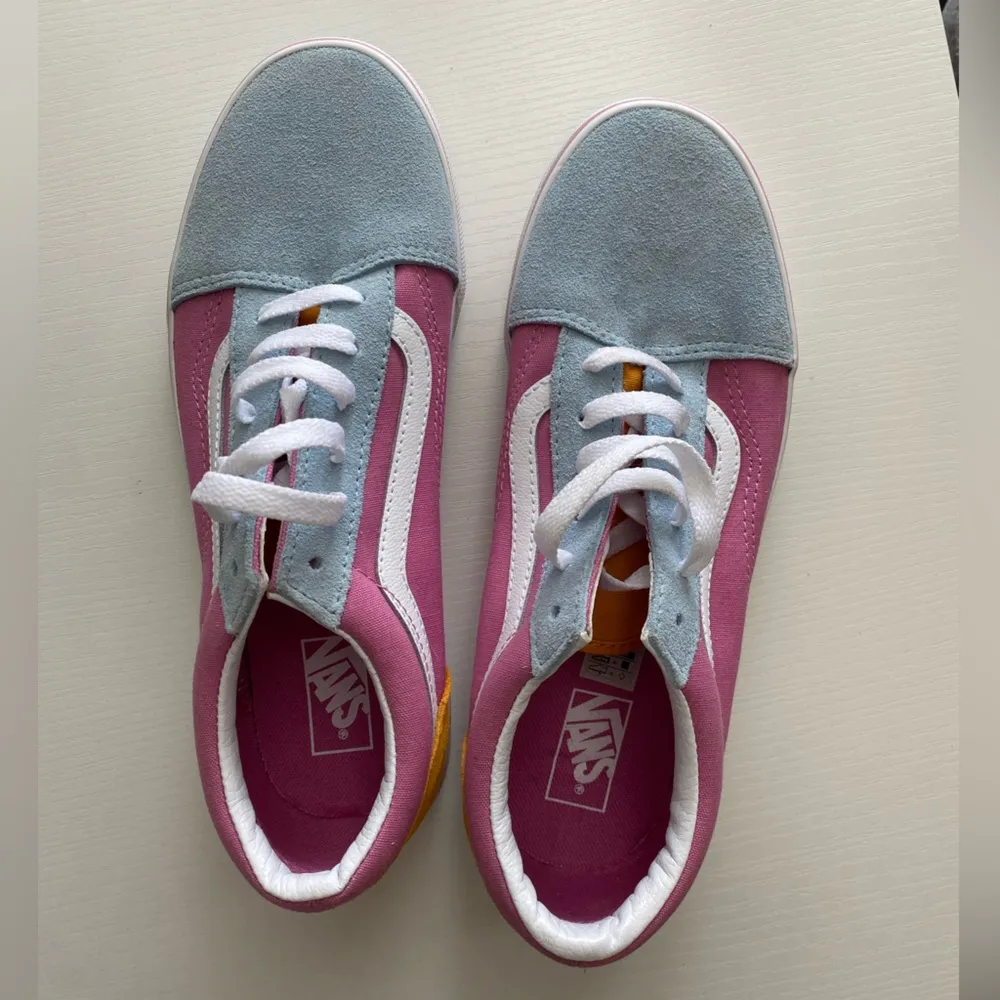 VANS Old Skool Low Suede Sneakers Size Junior 6.5 - Image 3