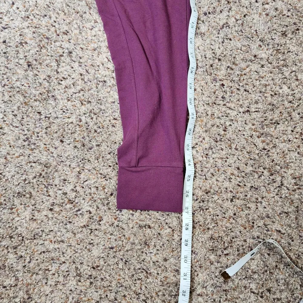 Victoria’s Secret PINK Sweatpants Womens Size Medium Purple Joggers Pants - Image 6