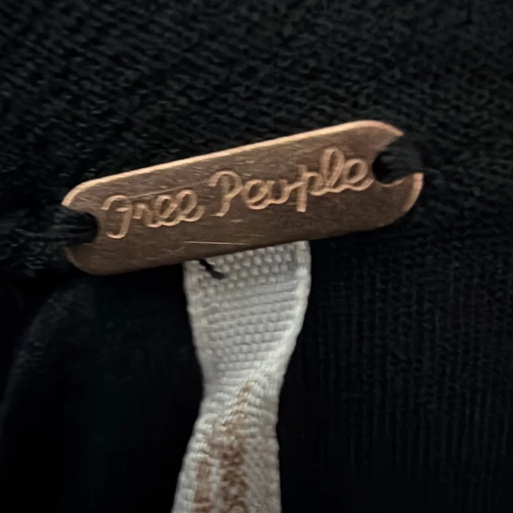 Free People Black Sleeveless High Neck Tank Dress Size S(E26) - Image 9