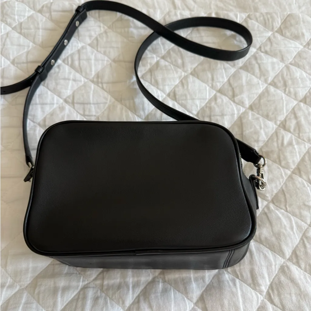 Leatherology meadow double zip camera bag Black - Image 7