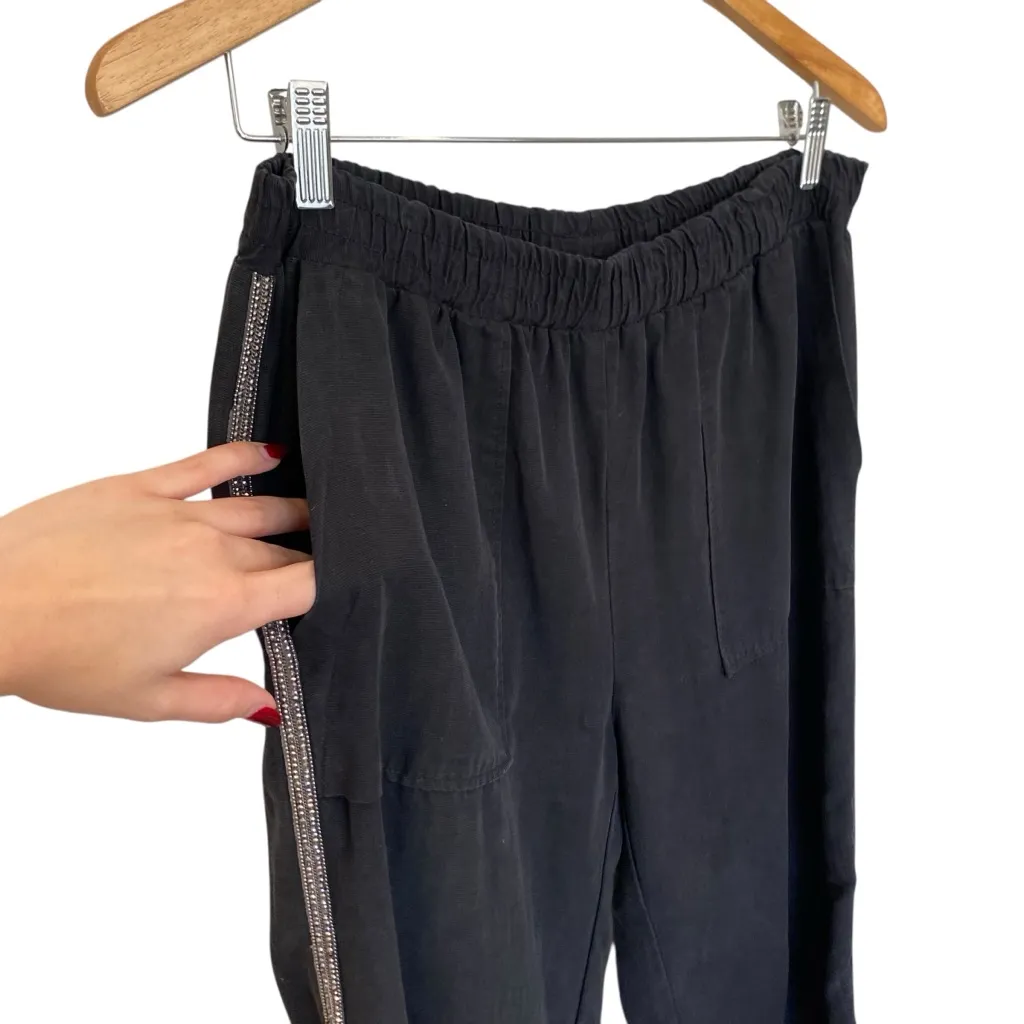 Zara Rhinestone Jogger Side Stripe Pants 1971/156 - Image 6