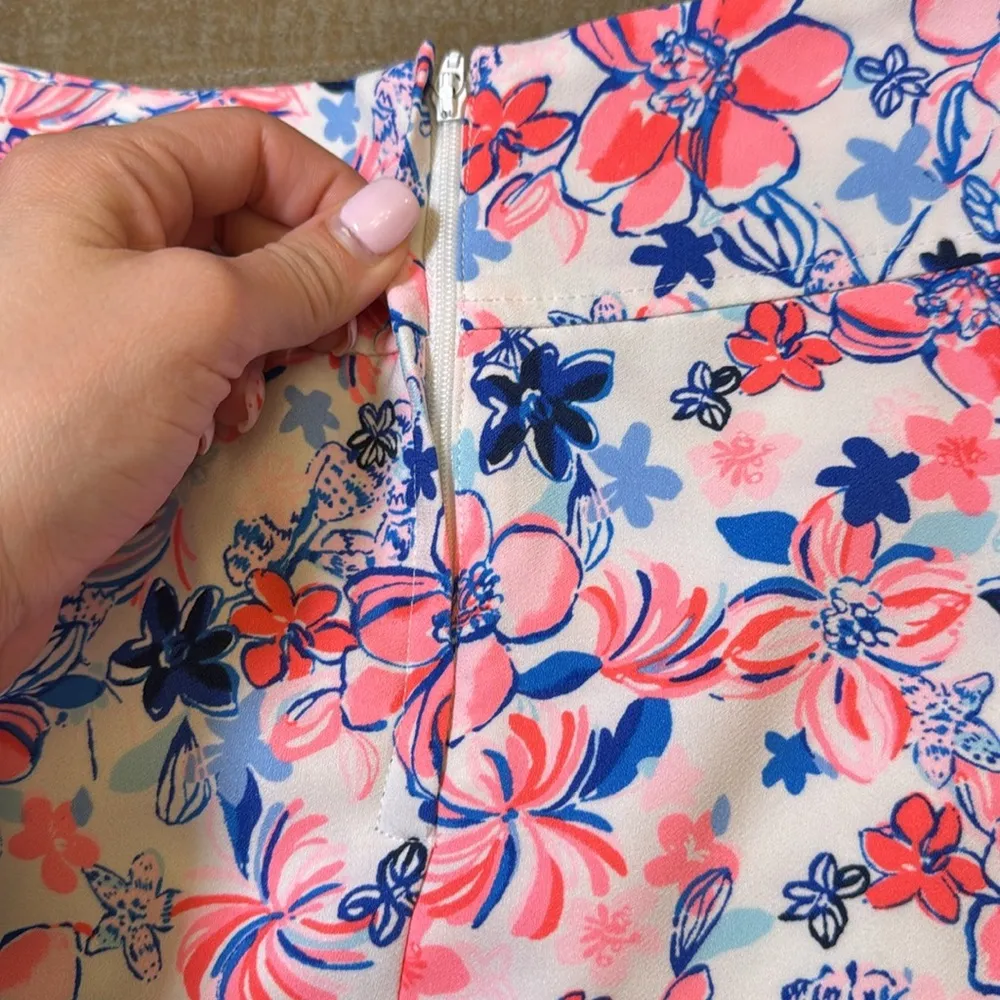 Lilly Pulitzer NWT “Party Like A Lobstar” Jonas Skort Resort White - Image 7