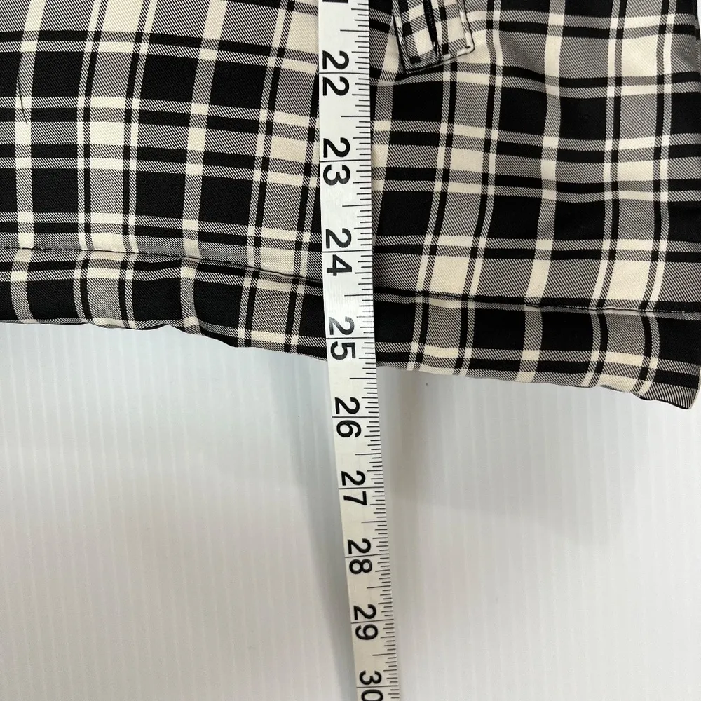 Charter Club Womens Puffer Vest Black Cream Sleeveless Pockets Full Zip Closure - Image 7