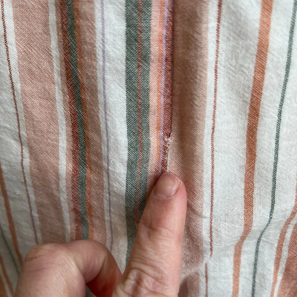 Lost + Wander City To Country Mini Colorful Lightweight Dress Size L - Image 12