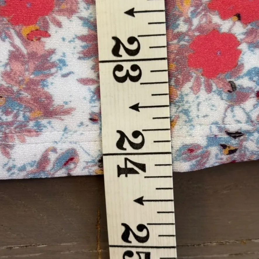 Foray Golf Printed Full Zip Jacket Sz S Club‎ House Floral Pink Golf Performance - Image 6