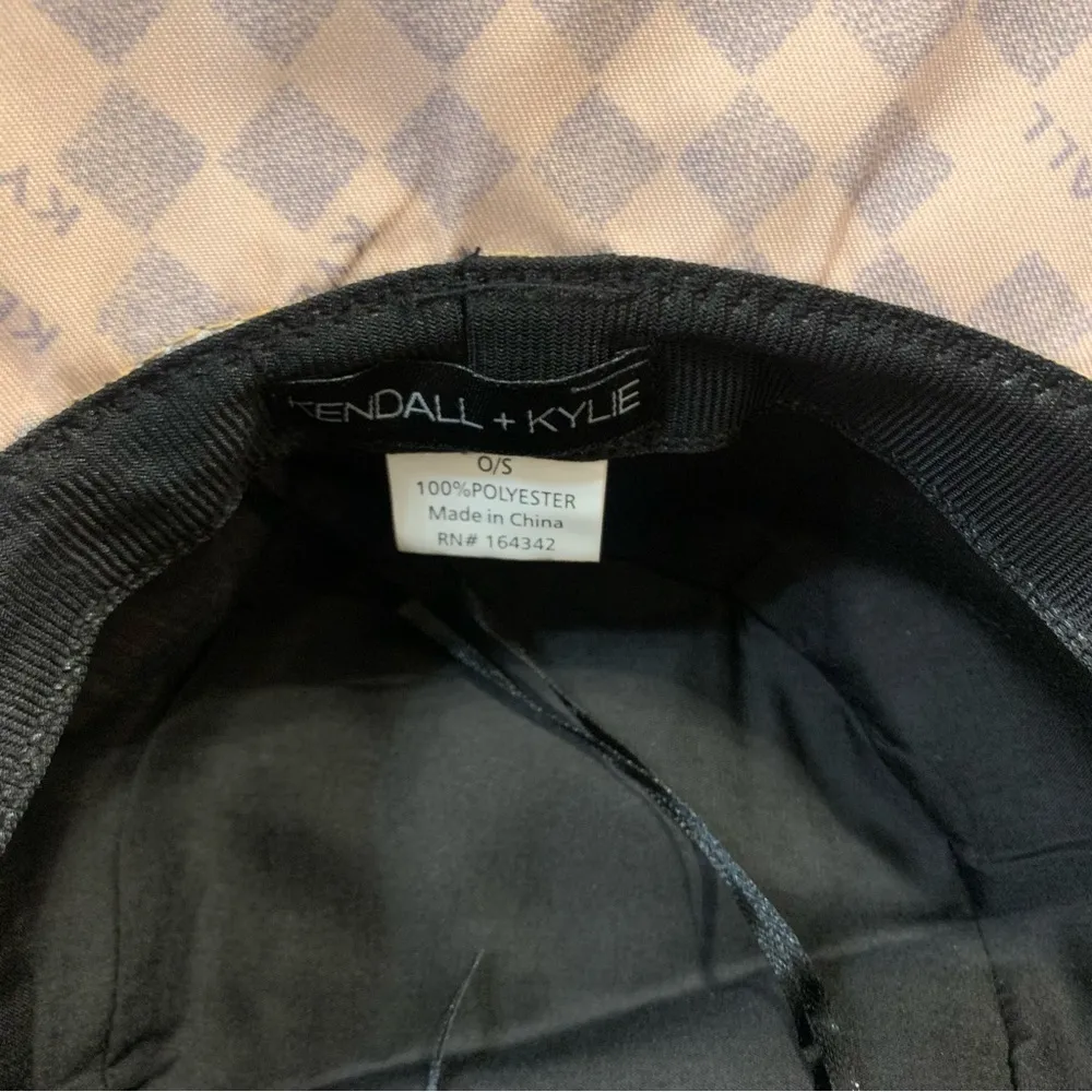 NWT Kendall + Kylie Checkered Adjustable Bucket Hat - Image 2