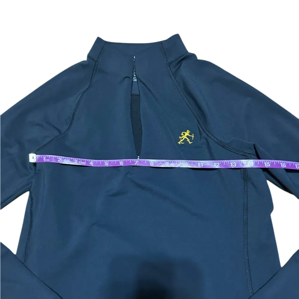Peter Millar Black Performance Pullover Women’s Size Small Quarter Zip Golf - Image 3