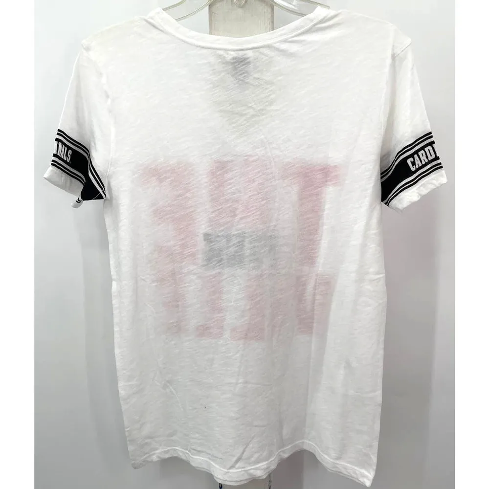 NWOT PINK Victoria's Secret "The Pink Ville" Cardinals T Shirt Size S P - Image 2