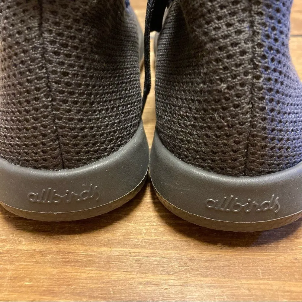 Allbirds Women’s Charcoal Gray Tree Toppers High Top Sneakers Size 6 Eucalyptus - Image 11