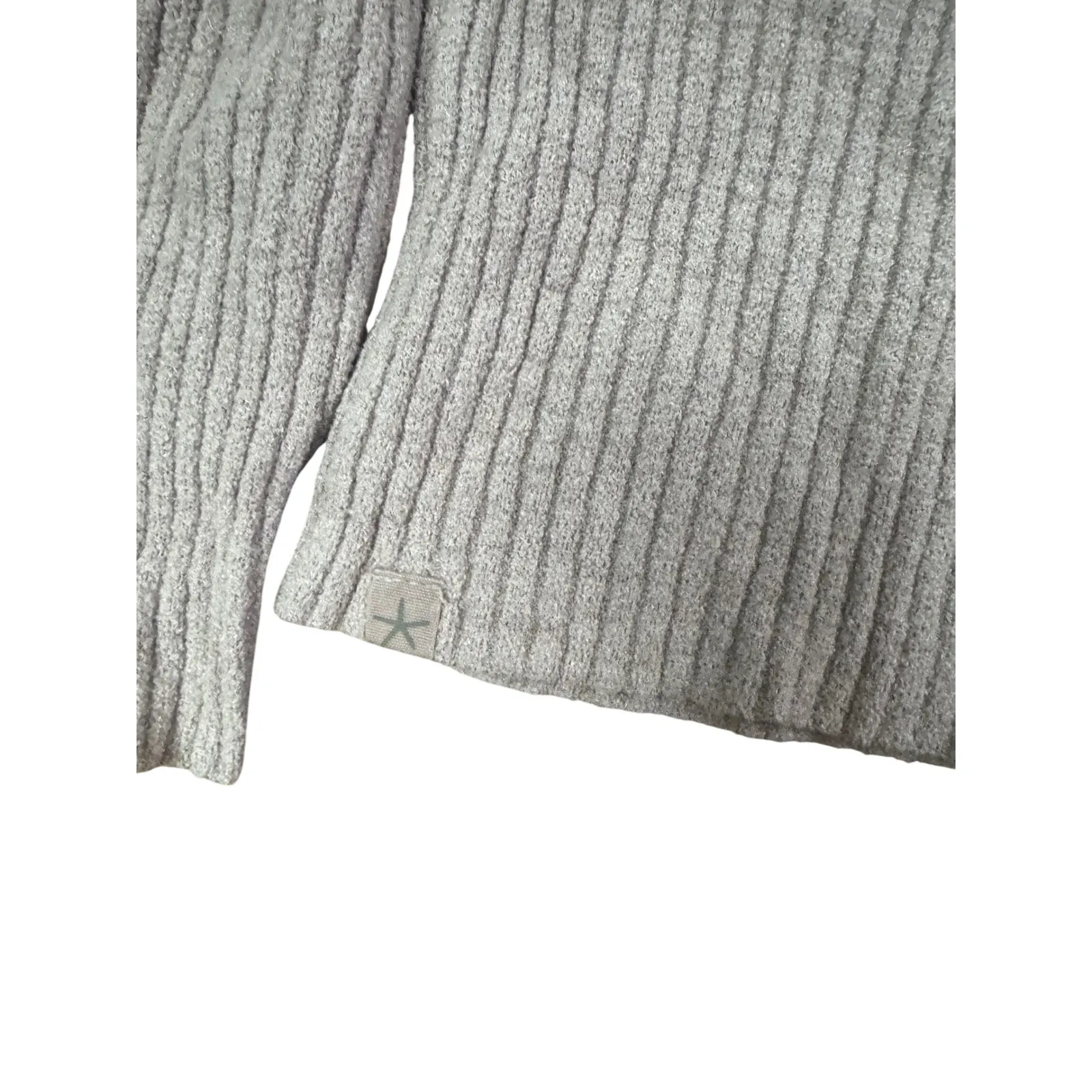 Barefoot Dreams CozyChic Ultra Lite Ribbed Henley Top 2X Pink Soft Lounge - Image 3